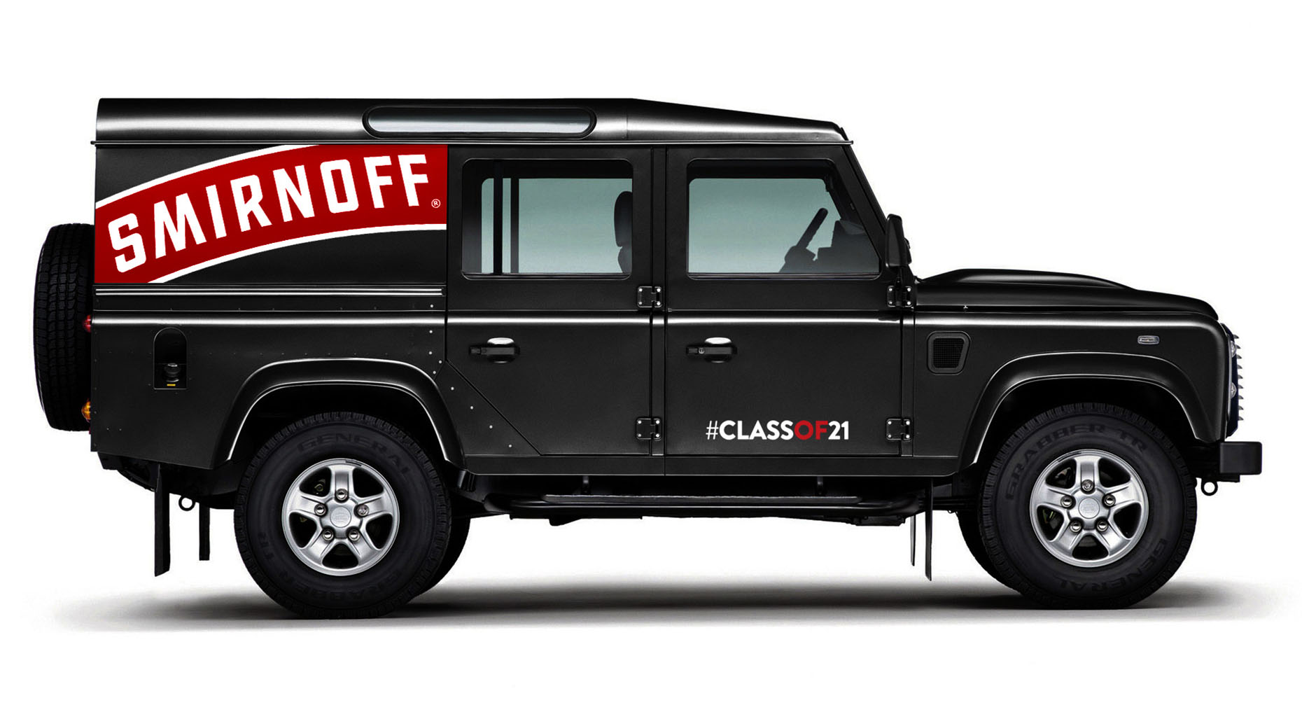 Smirnoff Vehicle Branding