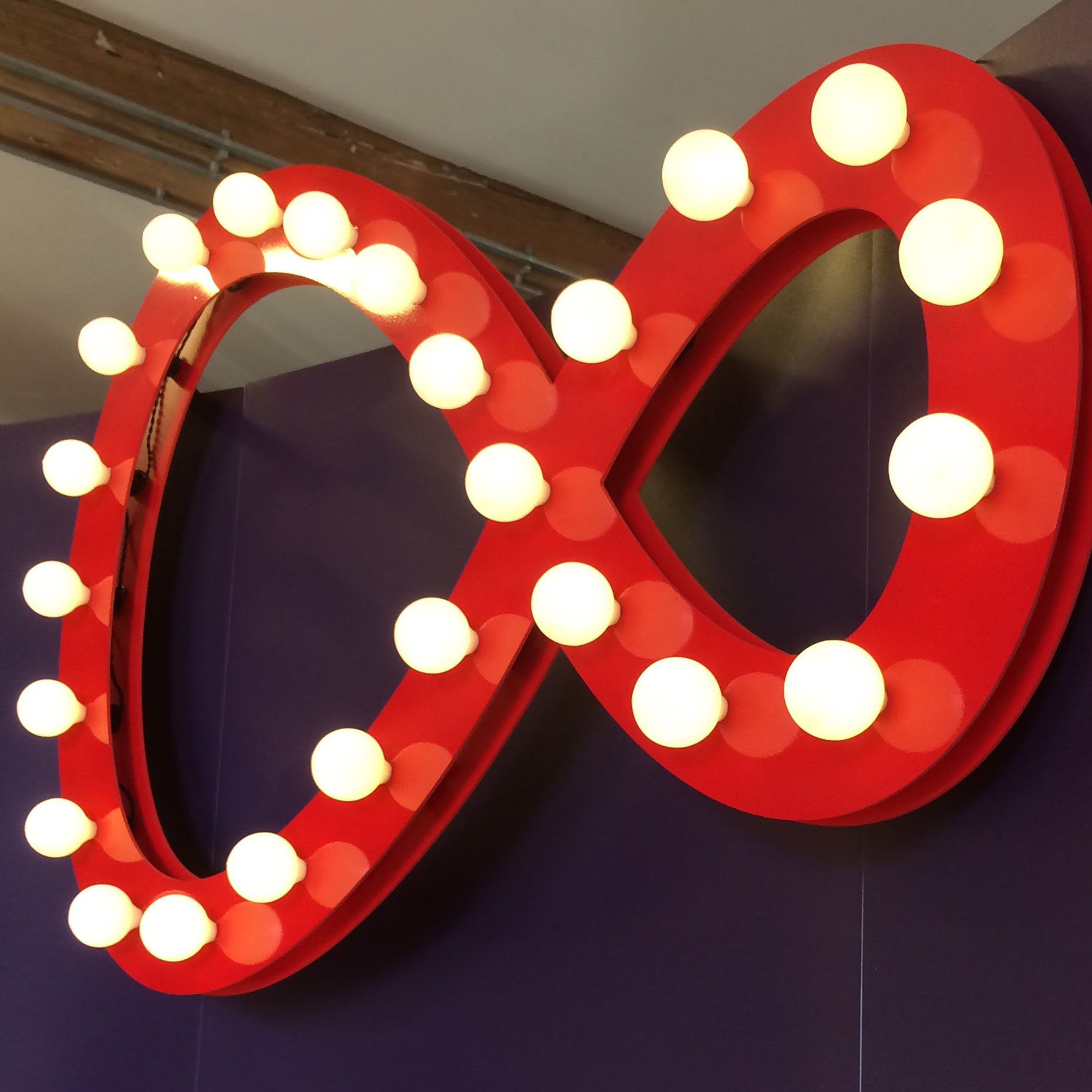 Virgin Media Light Sign